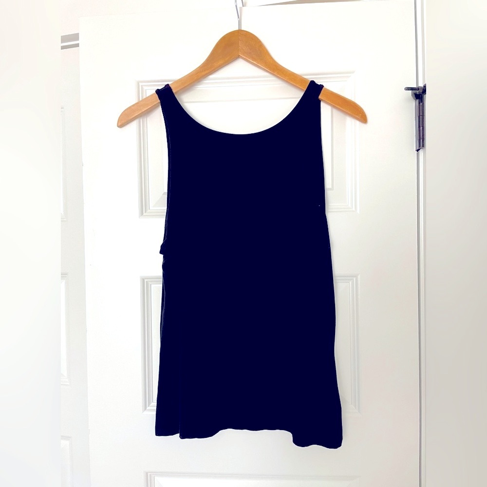 Cozy Earth Bamboo Tank Top Women’s Small Black